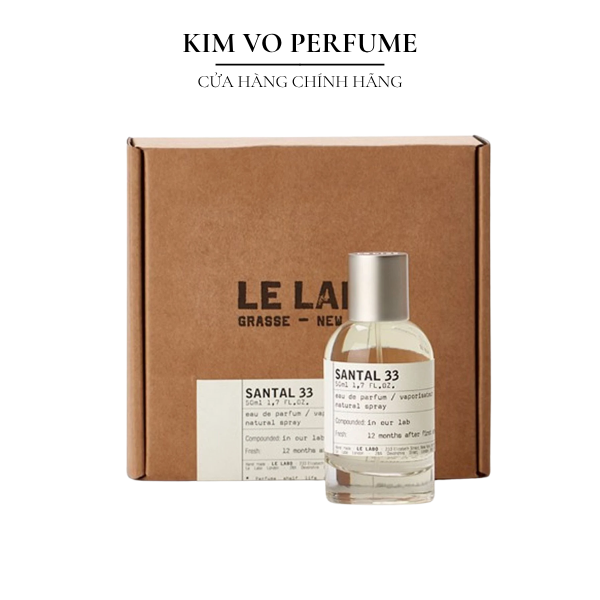Nước hoa nam Le Labo Santal 33 Eau de Parfum - 100ml