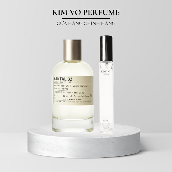 Nước hoa nam Le Labo Santal 33 Eau de Parfum - 100ml