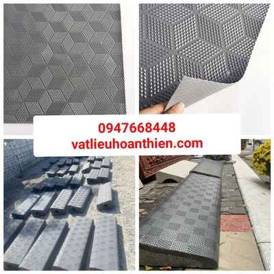 TỔNG KHO THẢM NHỰA TẠO VÂN BỀ MẶT KHUÔN BÓ VỈA BÊ TÔNG TẠI ĐÀ NĂNG