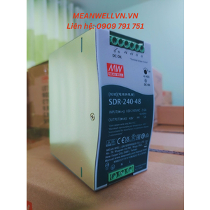 Tổng Quan Nguồn Meanwell 48v Dòng SDR | Nguồn Mean Well QALED