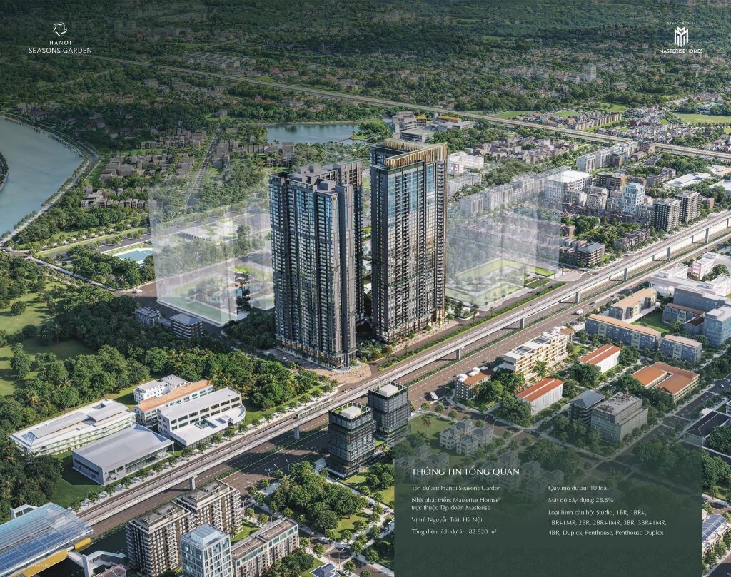 LUMIÈRE Hanoi Seasons Garden: Bảng Giá & Chính Sách Masterise Nguyễn Trãi