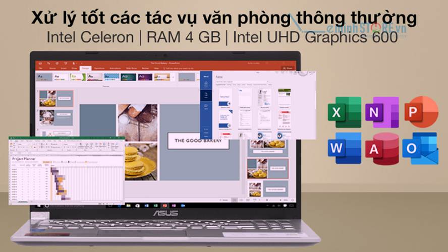 Cấu hình mạnh mẽ của laptop