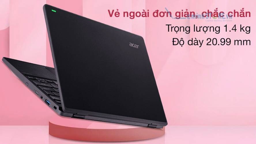 Thiết kế bên ngoài của laptop