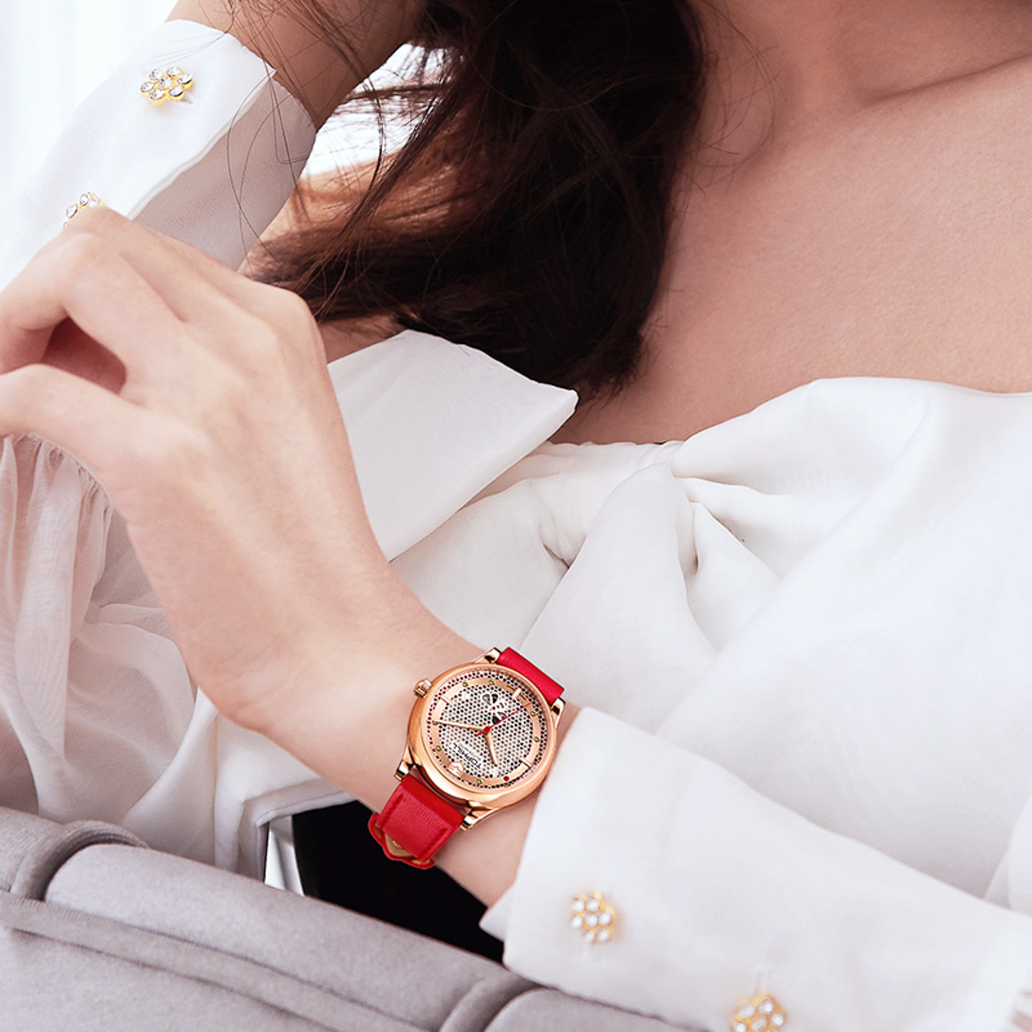 Đồng Hồ Tophill Nữ TV003L Đồng Hồ Tophill Nữ TV003L