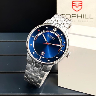 Đồng hồ nam tự động TOPHILL TW071G.SSU chính hãng