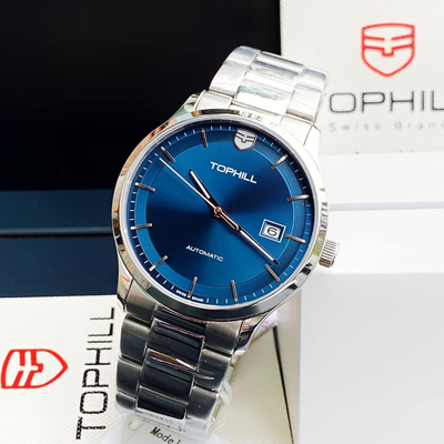 Đồng hồ nam tự động TOPHILL TW076G.SSU chính hãng