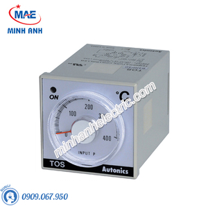 Loại Analog và không hiển thị, Cài đặt nhiệt độ bằng núm vặn - Model TOS-TOM-TOL