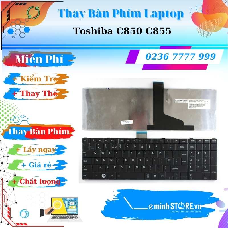 Bàn phím Laptop Toshiba C850 C855