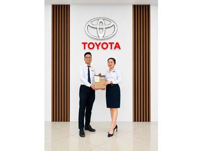 Toyota Hải Dương chúc mừng sinh nhật cán bộ nhân viên tháng 8/2026