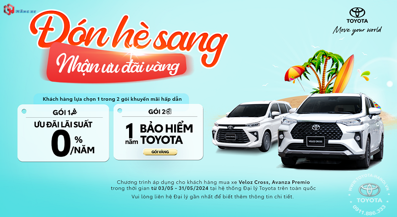 toyota veloz cross khuyến mại 2024