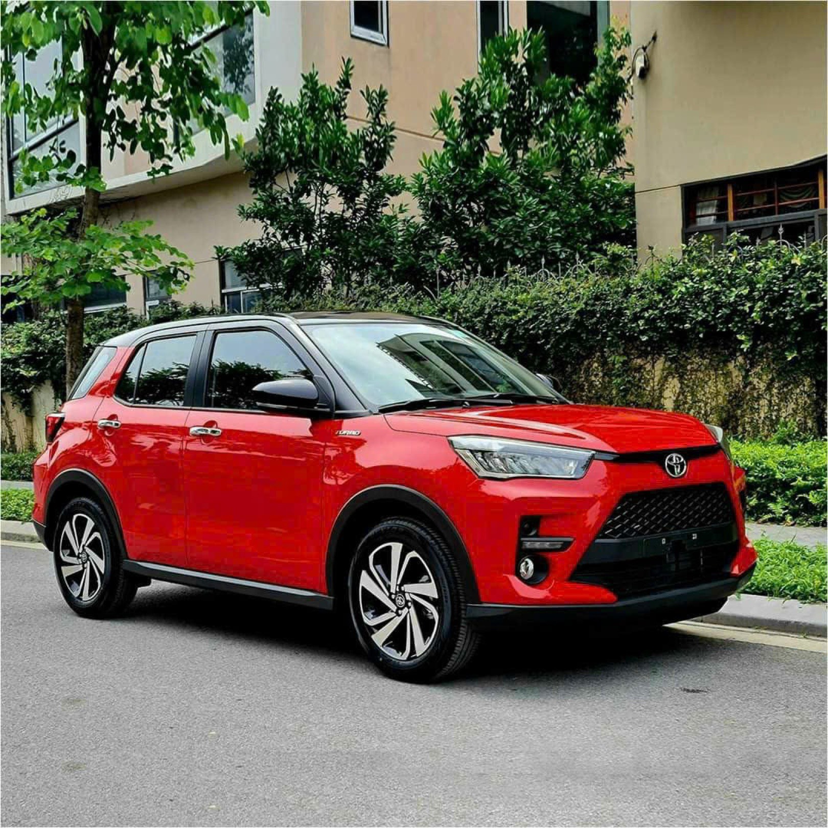 Ngoại thất Toyota Raize 2026 tại Hải Dương