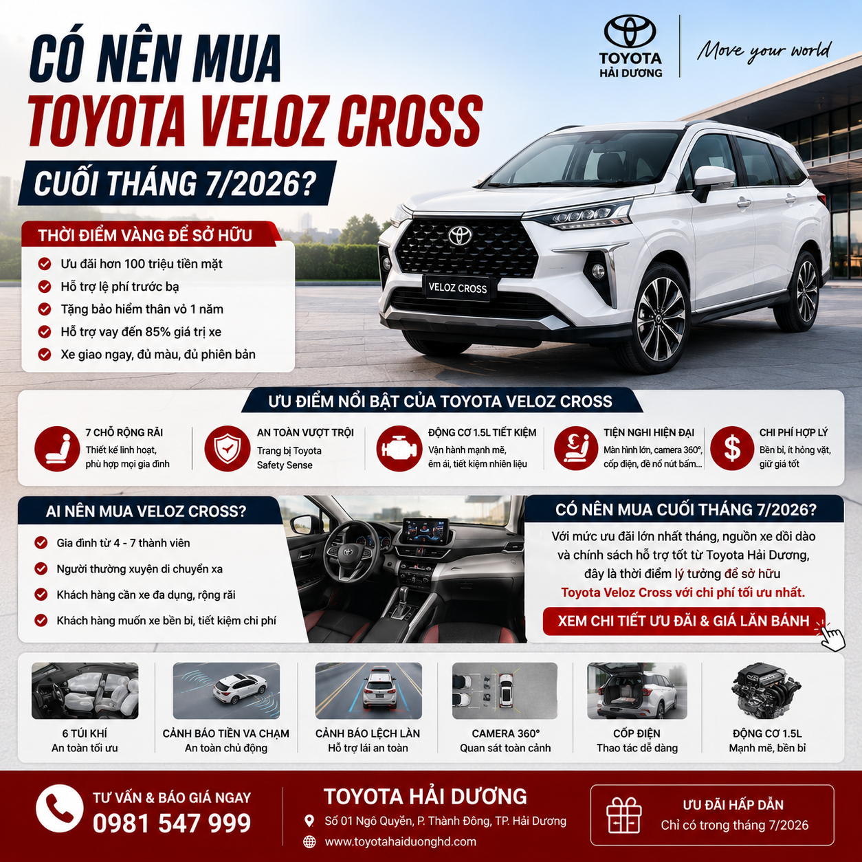Có nên mua Toyota Veloz Cross