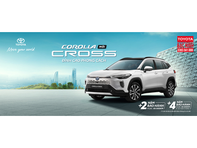 Toyota Việt Nam chính thức giới thiệu Corolla Cross phiên bản nâng cấp 2024