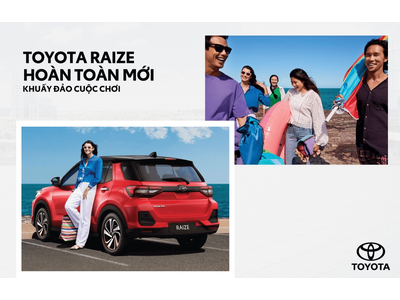 Toyota Việt Nam chính thức giới thiệu Toyota Raize hoàn toàn mới