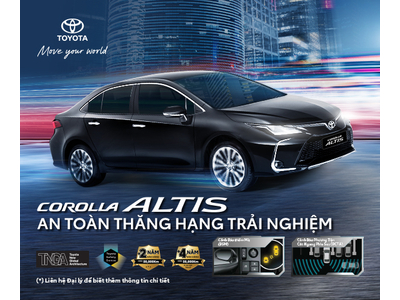 Toyota Việt Nam giới thiệu Corolla Altis phiên bản nâng cấp 2023