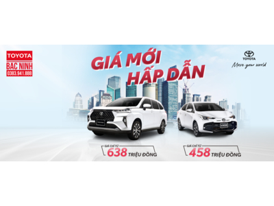 Toyota Việt Nam thông báo mức giá mới cho một số mẫu xe và sự trở lại của mẫu xe Hilux