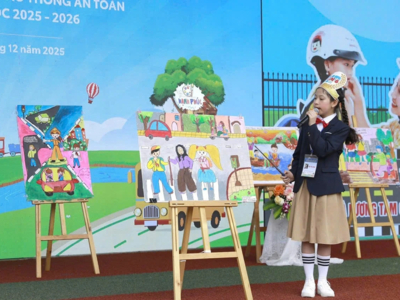 Toyota Việt Nam triển khai chương trình Toyota cùng em học an toàn giao thông năm học 2025 - 2026