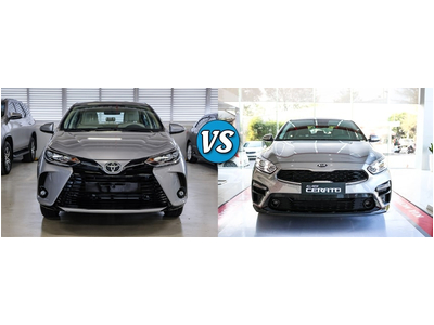Toyota Vios G và Kia Cerato 1.6 Luxury: xe Nhật hạng B hay xe Hàn cỡ C