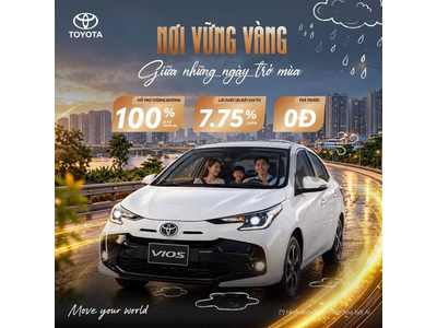 TOYOTA VIOS VỮNG VÀNG GIỮA NHỮNG NGÀY TRỞ MÙA