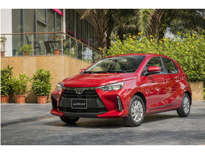 Toyota Wigo 2023 trở lại với sự lột xác hoàn toàn mới