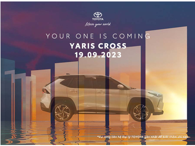 TOYOTA YARIS CROSS HOÀN TOÀN MỚI SẮP RA MẮT TẠI VIỆT NAM