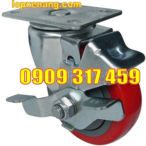 BÁNH XE TPU, XOAY, KHOÁ, ĐẾ