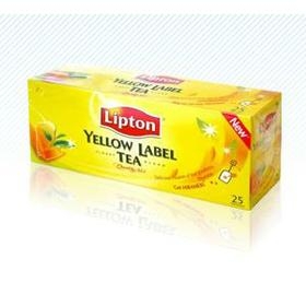 Trà Lipton Nhãn Vàng 25, Lipton Yellow Label Tea 25 Gói, Trà Lipton Dâu