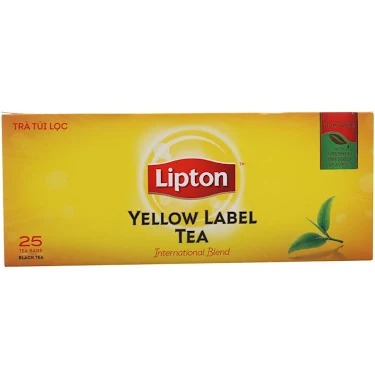 Trà Lipton Túi Lọc Nhãn Vàng – Hộp 25, 50 Và 100 Gói