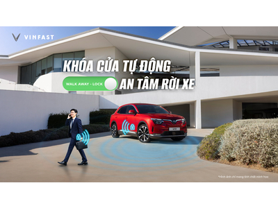 TRẢI NGHIỆM TÍNH NĂNG TỰ ĐỘNG KHÓA CỬA (WALK-AWAY LOCK) TRÊN VF 8 & VF 9