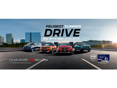 Trải nghiệm xe sang - Vui hè đẳng cấp với ưu đãi lên đến 126 Triệu cùng Peugeot Phạm Văn Đồng