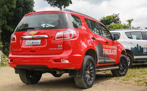 Hình ảnh đuôi xe Chevrolet Trailblazer 2017