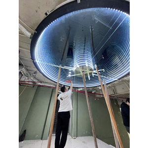 💎 TRẦN GƯƠNG VÔ CỰC TRÒN CITYBUILDING – GIẢI PHÁP TRẦN ÁNH SÁNG LED VÔ CỰC CHO KHÔNG GIAN CAO CẤP