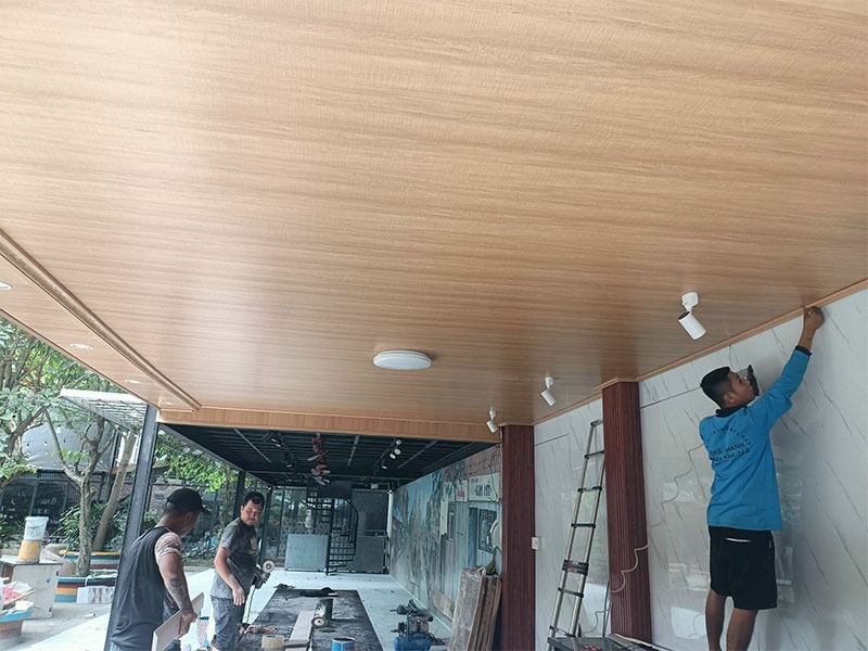 Tấm ốp nano lam sóng HT-NANO