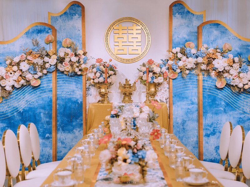 Dịch vụ trang trí tiệc cưới – trang trí bàn thờ gia tiên giá rẻ tại Quận 5, TP.HCM
