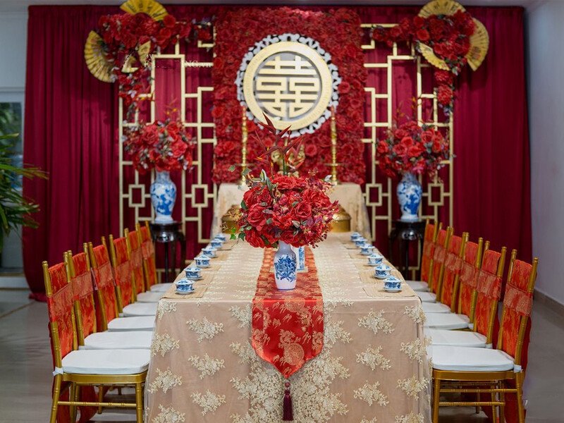 Trang trí tiệc cưới theo chủ đề Old Shanghai