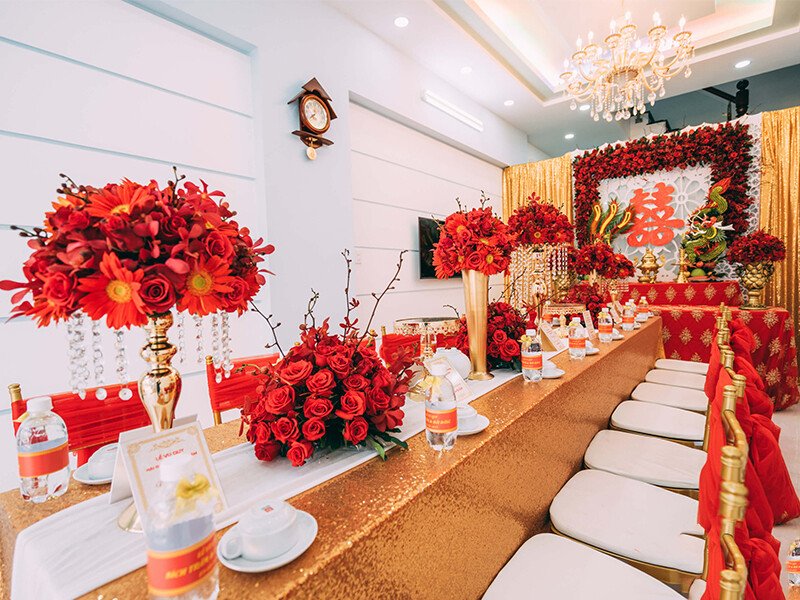 Cho thuê bàn ghế đám cưới theo phong thủy - Tuấn Nguyễn