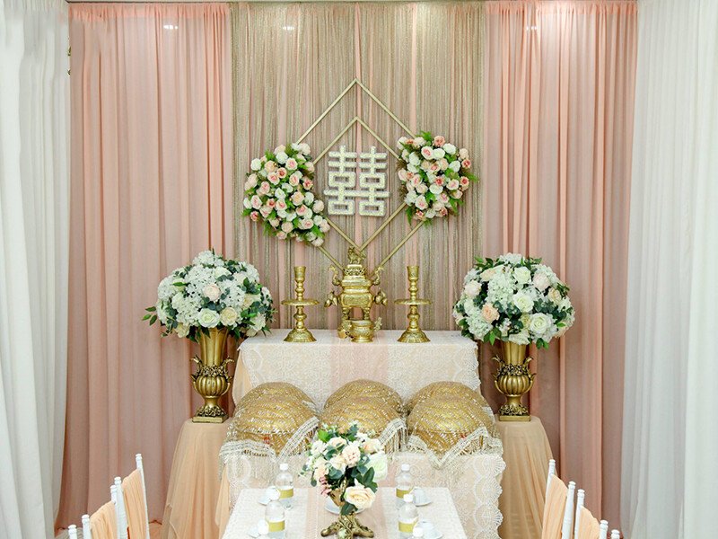 Dịch vụ trang trí tiệc cưới - Trang trí bàn thờ gia tiên - Tuấn Nguyễn