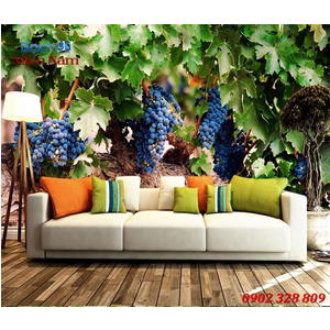 Tranh 3d hình trái cây TCM13