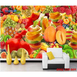 Tranh 3d hình trái cây TCM23