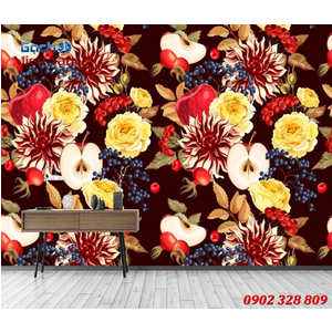 Tranh 3d hình trái cây TCM34