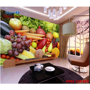 Tranh 3d hình trái cây TCM42