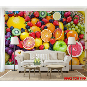 Tranh 3d hình trái cây TCM53