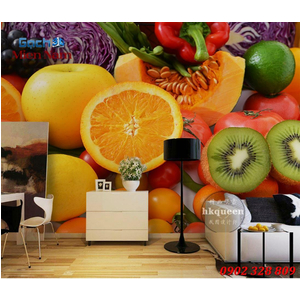 Tranh 3d hình trái cây TCM56