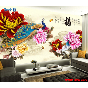 TRANH 3D HOA MẪU ĐƠN HMD184