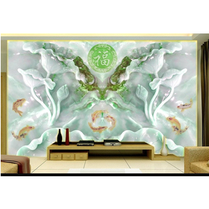 Tranh 3d Hoa Sen Đẹp HSM77