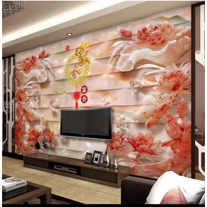 Tranh 3d Hoa Sen Đẹp HSM78