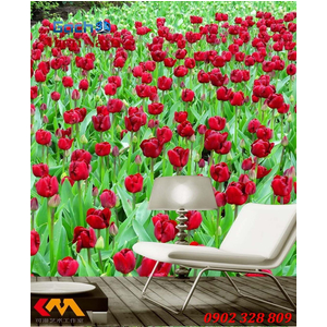 TRANH 3D HOA TULIP HTL143