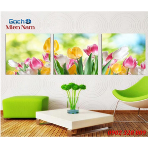 TRANH 3D HOA TULIP HTL161
