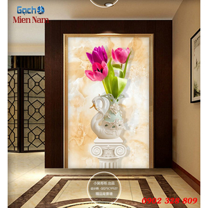 TRANH 3D HOA TULIP HTL96