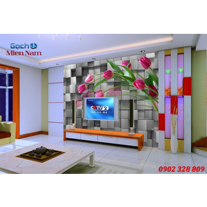 TRANH 3D HOA TULIP HTL154